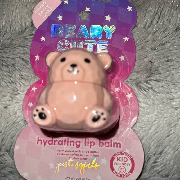 Beary Cute Mixed Berry Hydrating Lip Balm Shea Butter New In Box kawaii - Picture 1 of 2